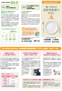 「新しい基準値のはなし」リーフレット