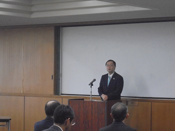 (写真)高島消費者庁審議官による開会挨拶